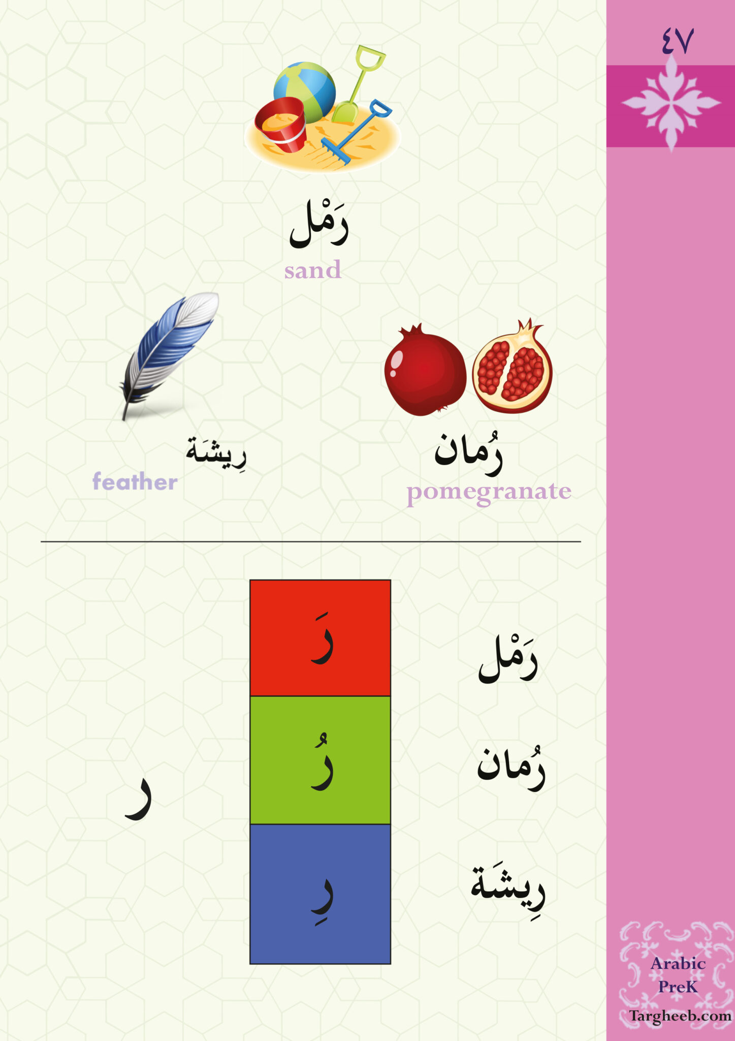 pre-k-arabic-letter-raa-targheeb